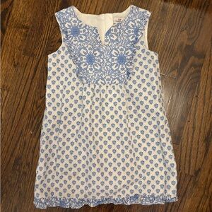 Vineyard Vines Blue and White Girls Dress